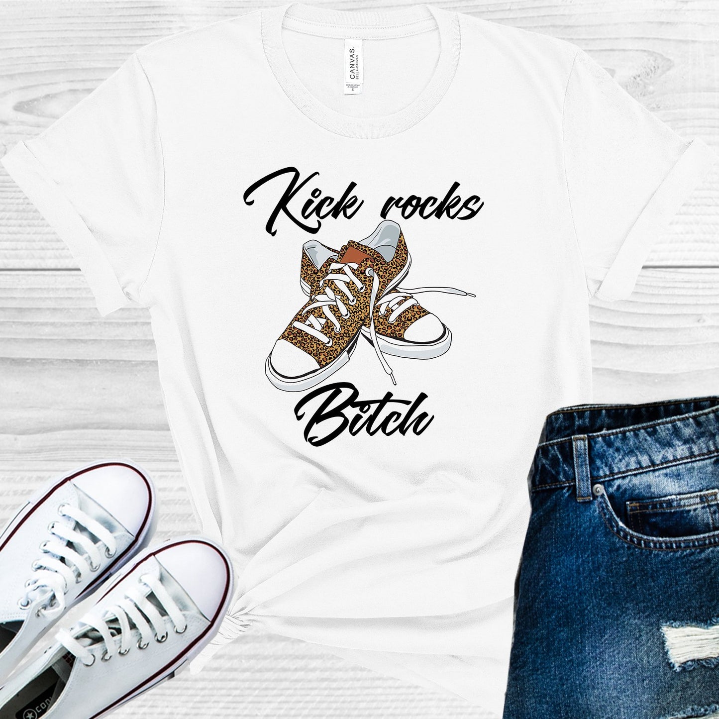 Kick Rocks B**** Graphic Tee Graphic Tee
