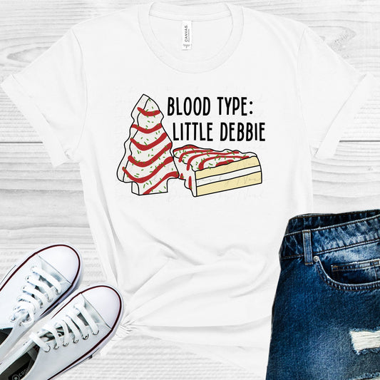 Blood Type Little Debbie Graphic Tee Graphic Tee