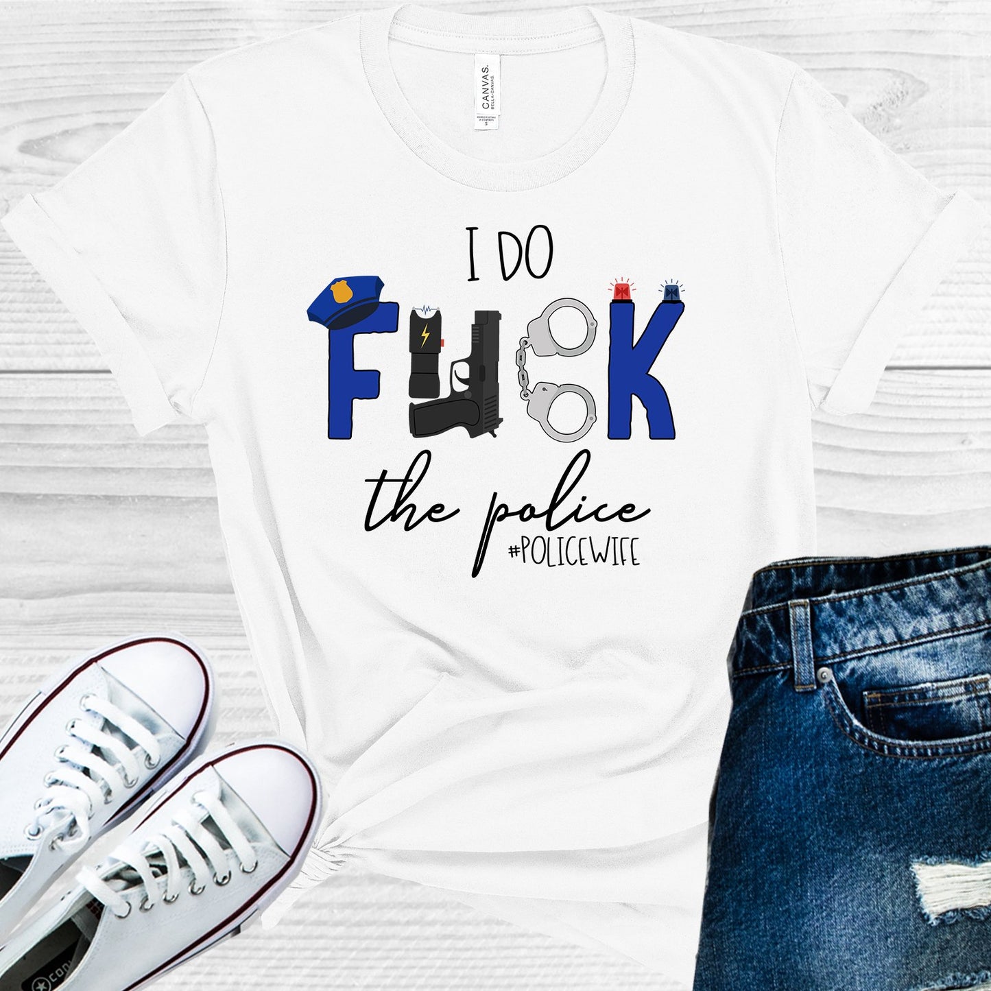 I Do F*** The Police Graphic Tee Graphic Tee