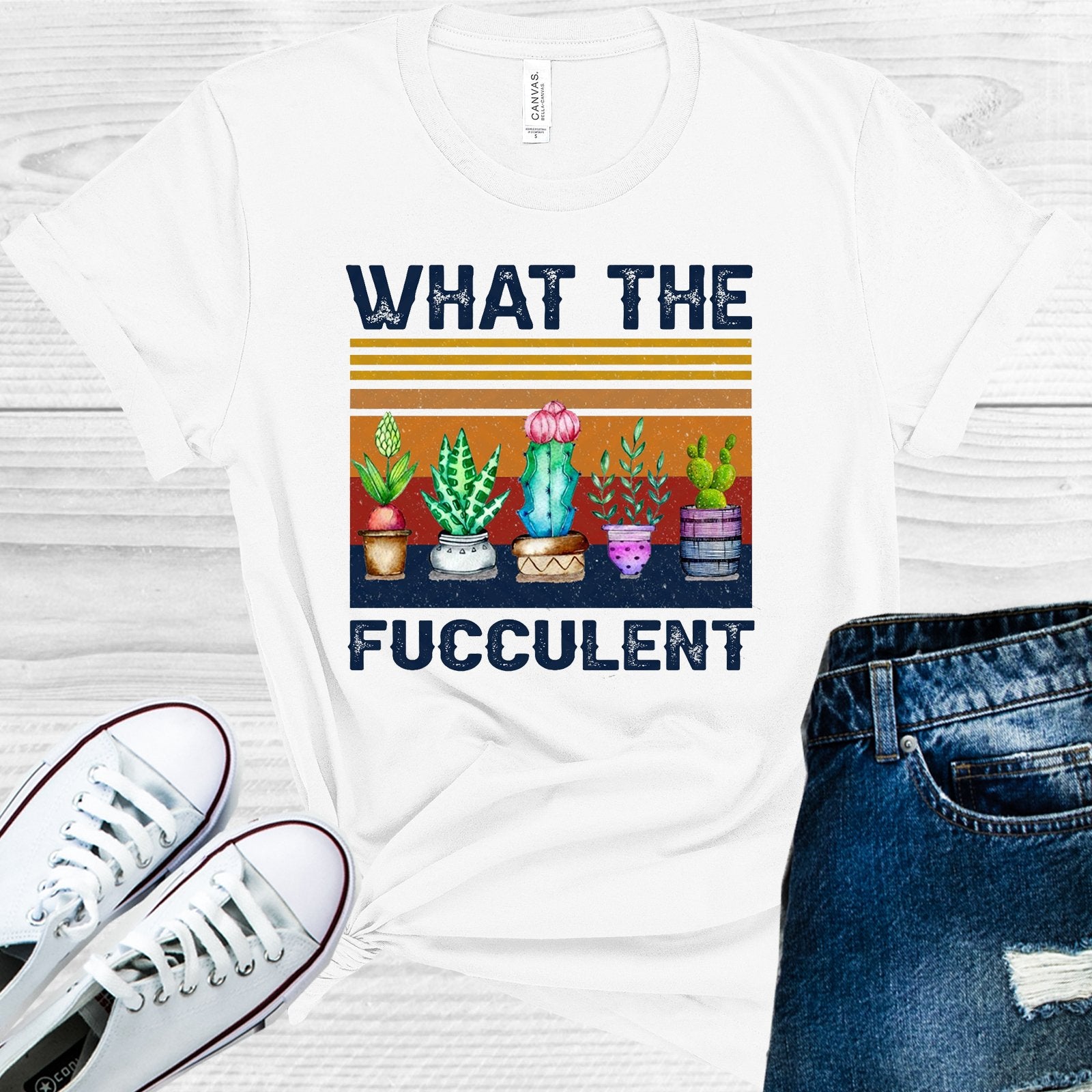 What The Fucculent Graphic Tee Graphic Tee