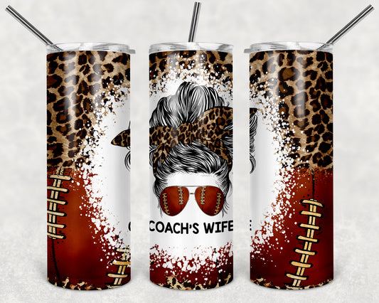 Coach's Wife 20 oz Skinny Tumbler