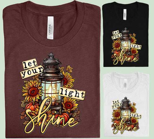Let Your Light Shine Graphic Tee
