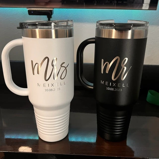 Mr. or Mrs. 40 oz Tumbler