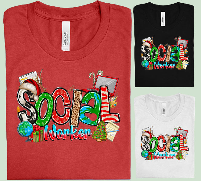 Social Worker Graphic Tee