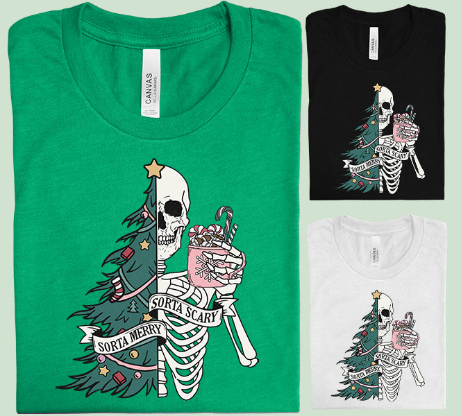 Sorta Merry Sorta Scary Graphic Tee