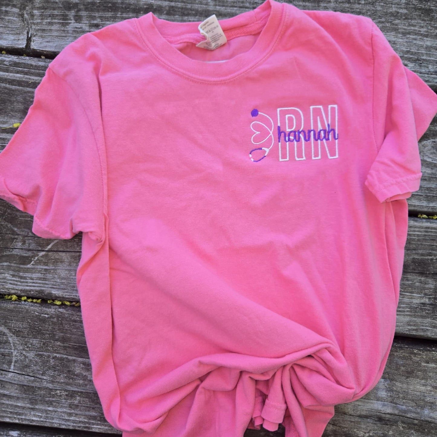 Medical Stethoscope Embroidered Shirt