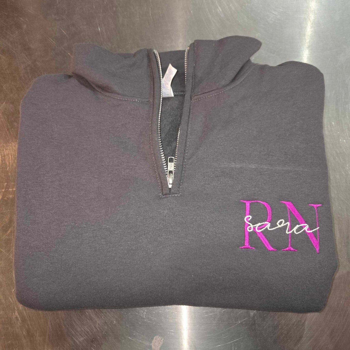 Medical Title Embroidered Shirt