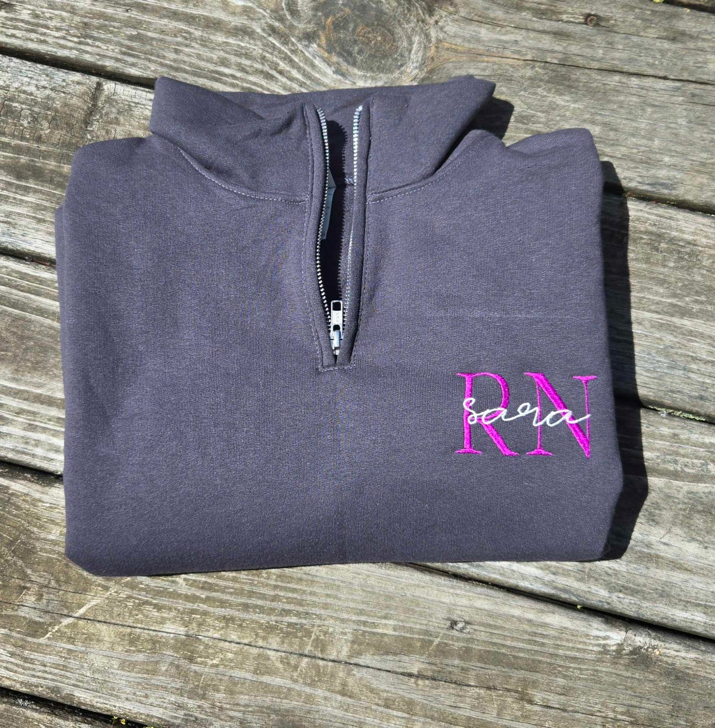 Medical Title Embroidered Shirt