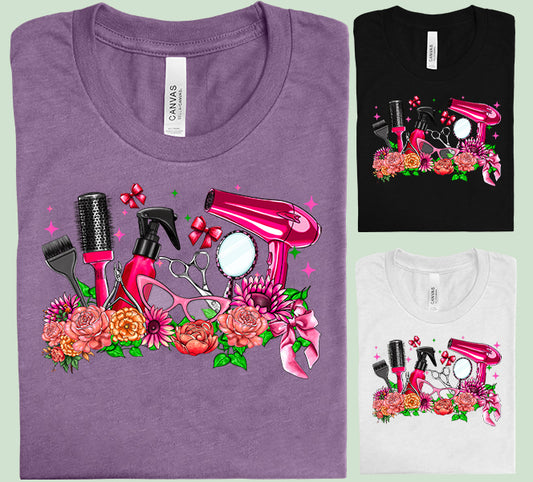 Hair Tools Graphic Tee