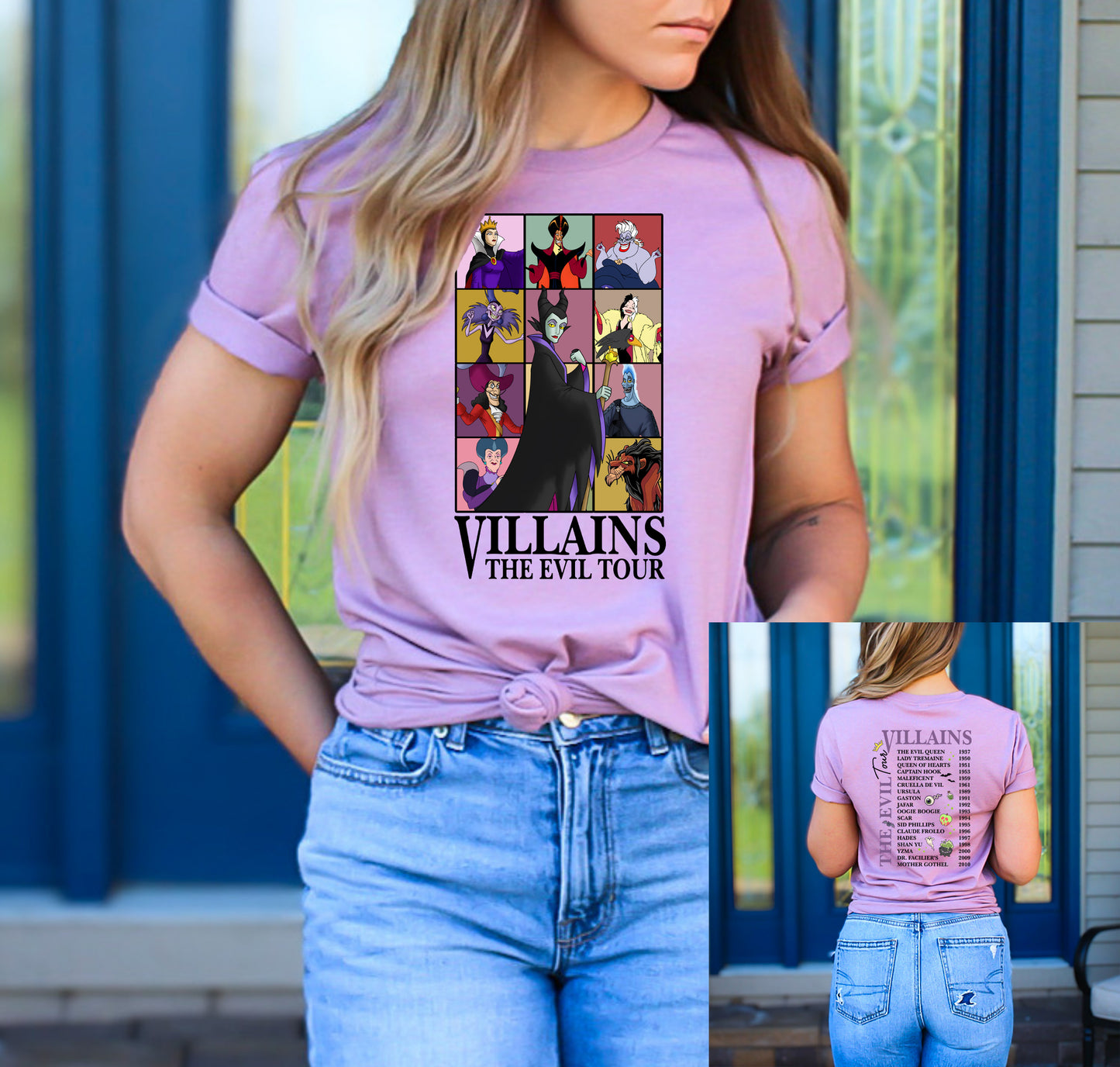 Villains The Evil Tour Graphic Tee