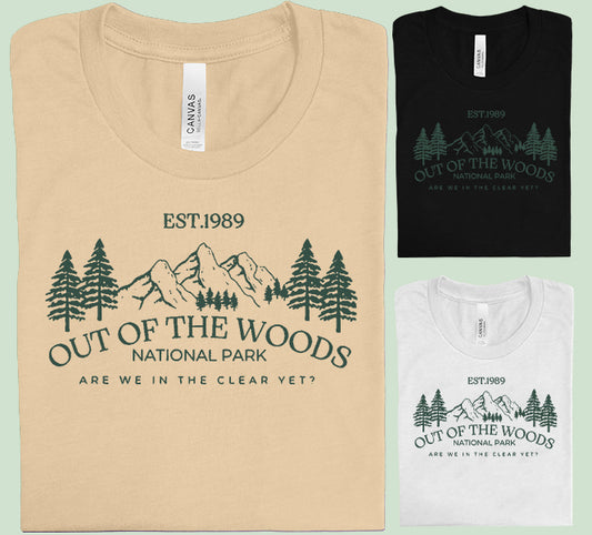 Out of the Woods National Park Graphic Tee