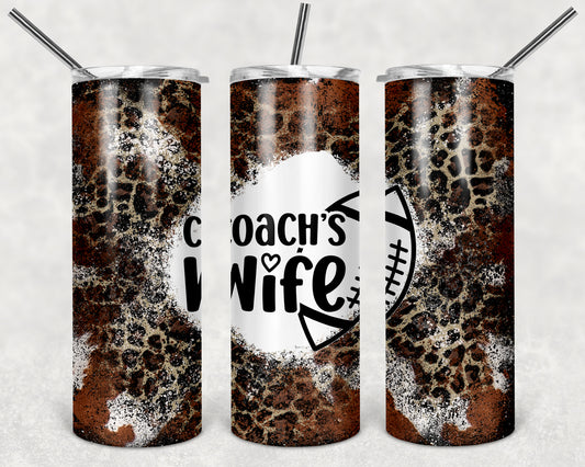 Coach's Wife 20 oz Skinny Tumbler