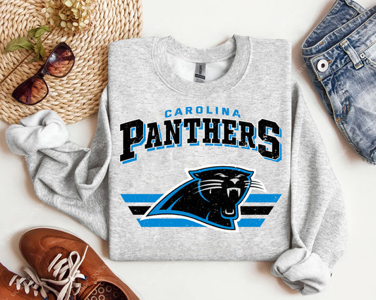 Vintage Team Panthers Graphic Tee