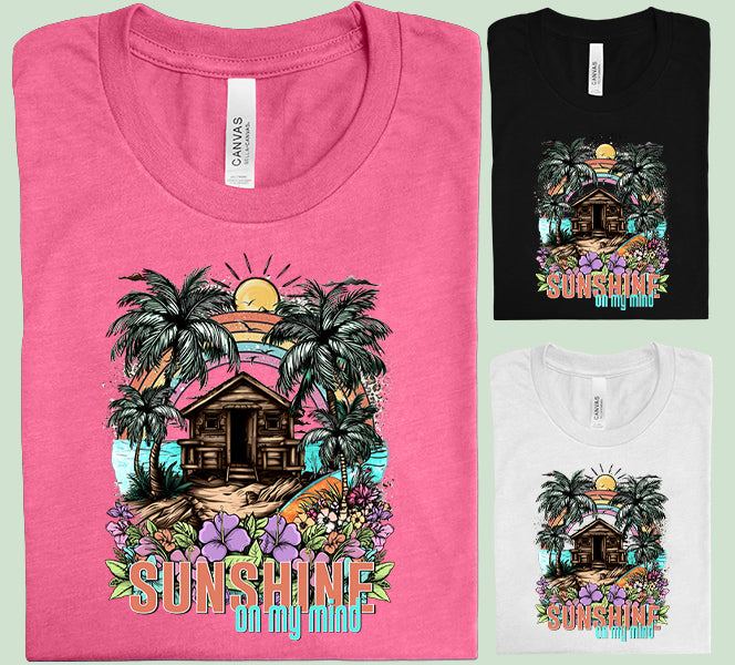 Sunshine on My Mind Graphic Tee