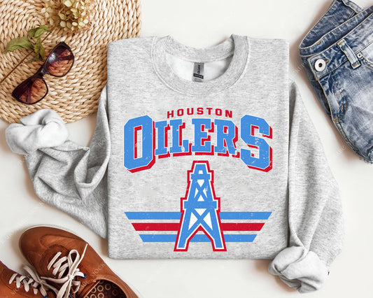 Vintage Team Oilers Graphic Tee