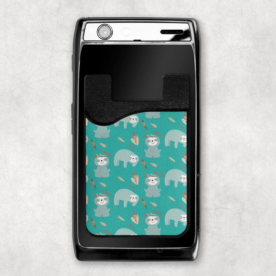 Sloth Card Caddy Phone Wallet