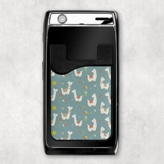 Llama Card Caddy Phone Wallet