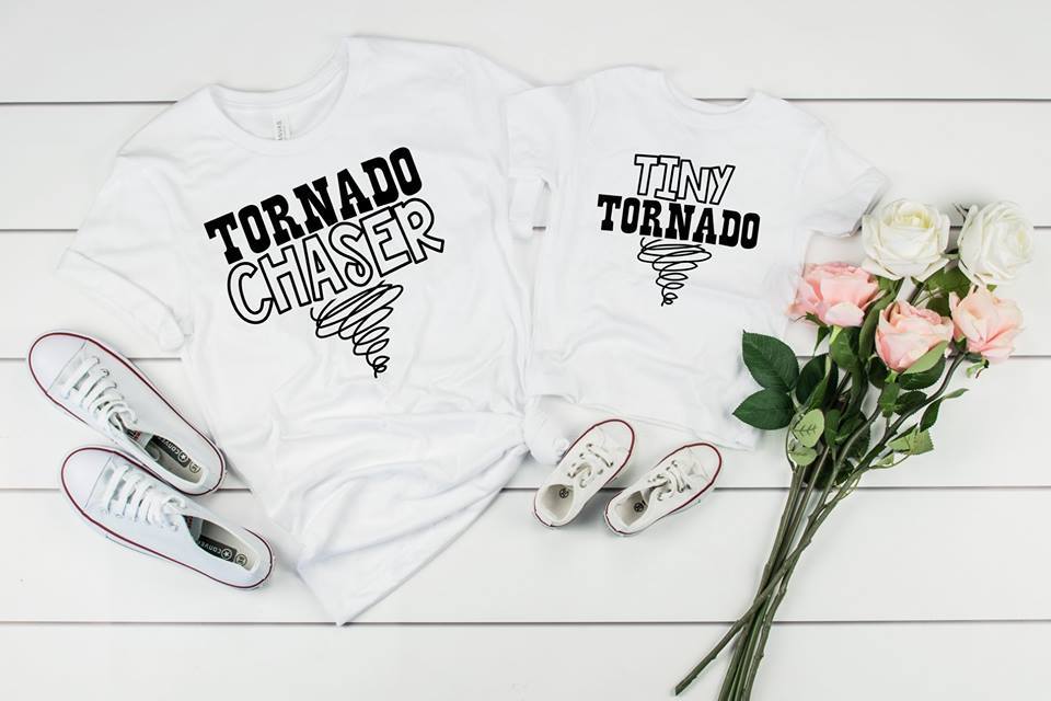 Tornado Chaser Mommy And Me Graphic Tee Graphic Tee