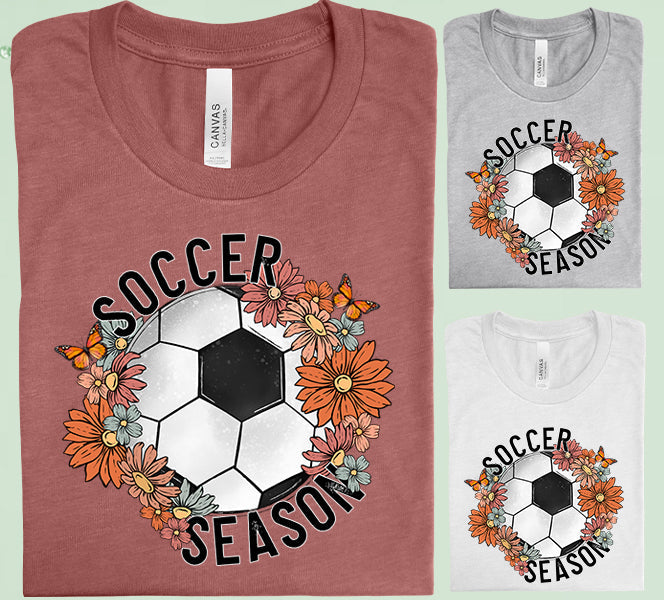 Soccer Season Graphic Tee Graphic Tee