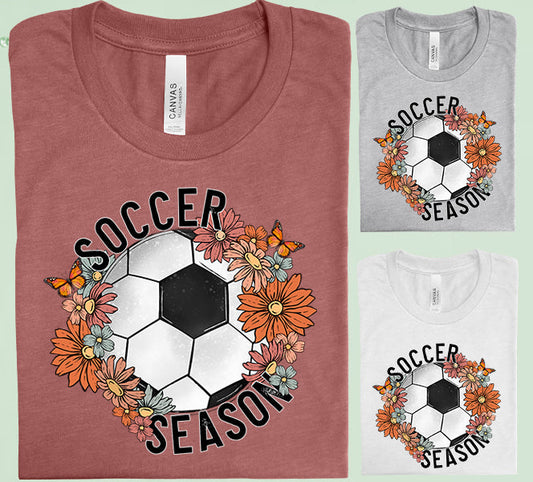 Soccer Season Graphic Tee Graphic Tee