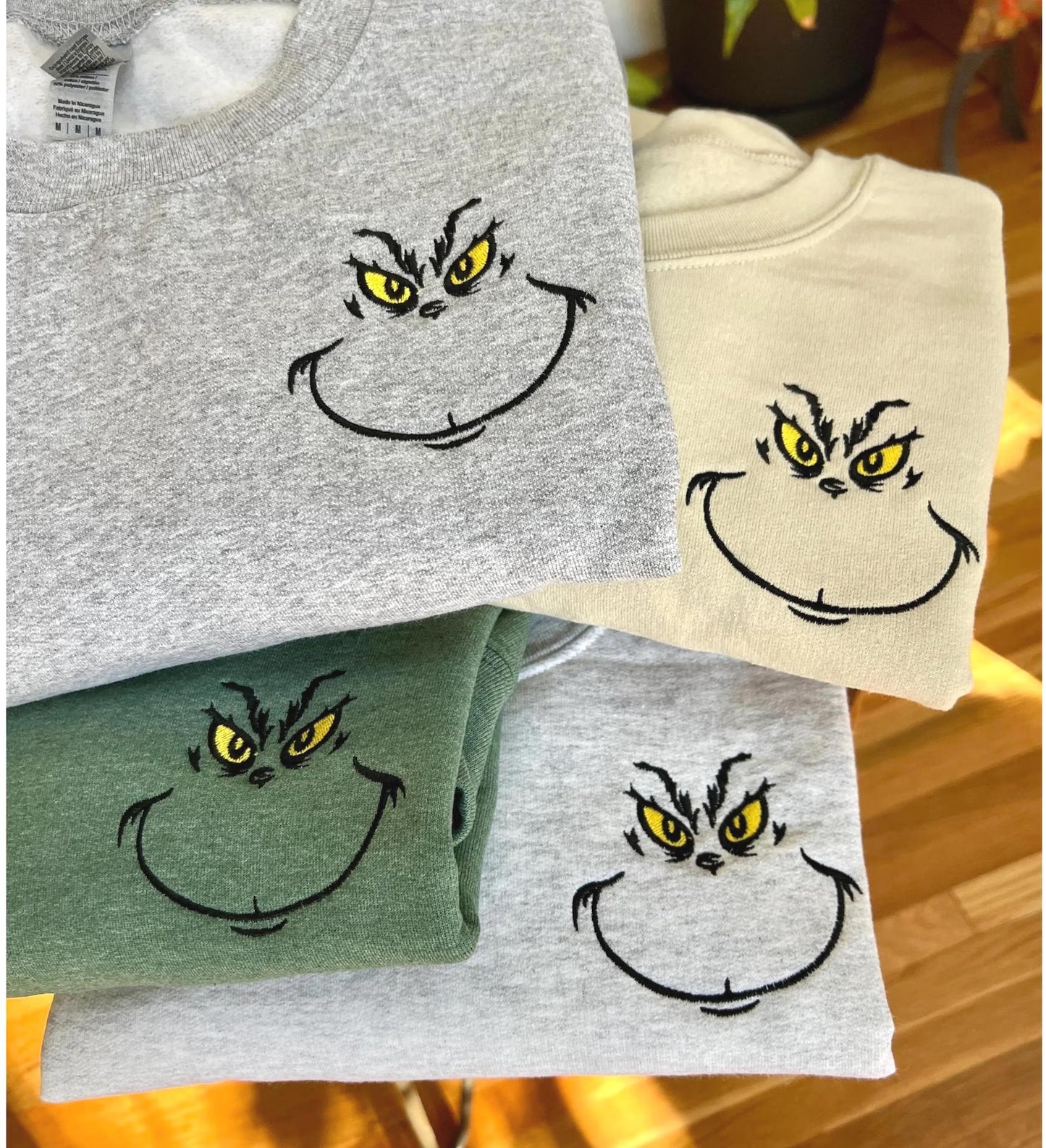 Mean One Face Embroidered Shirt