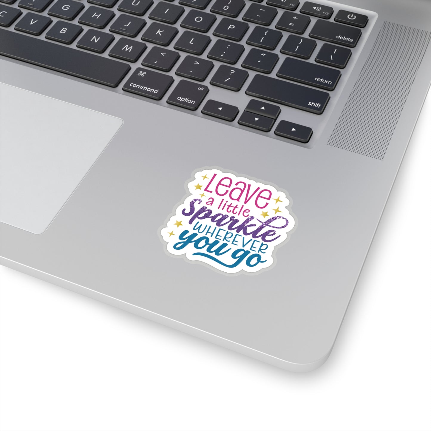 Leave a Little Sparkle Sticker Bright Colors | Vinyl Sticker | Happy Stickers | Water Bottle Stickers | Laptop Sticker | Planner Sticker