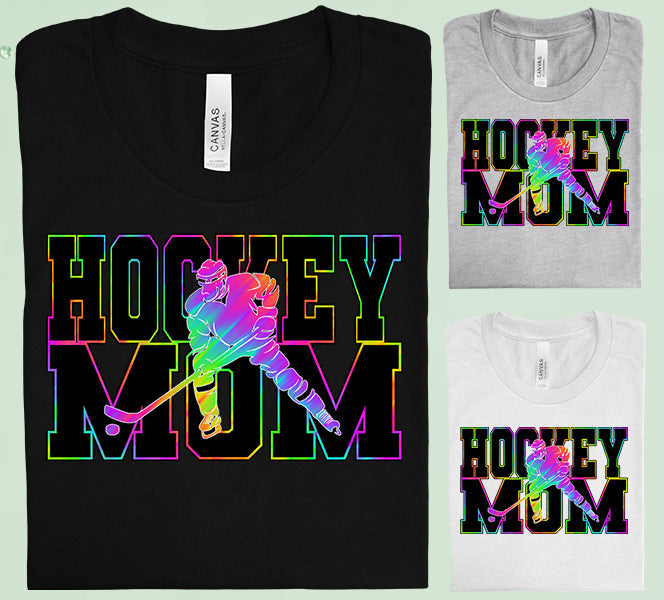 Hockey Mom Graphic Tee Graphic Tee