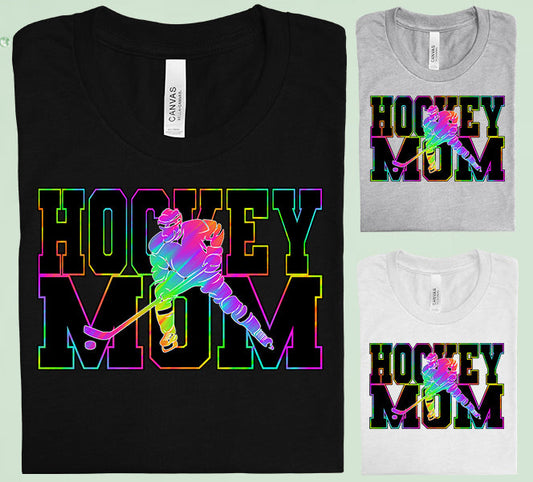 Hockey Mom Graphic Tee Graphic Tee