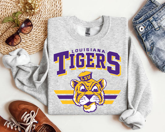 Vintage Team Tigers Graphic Tee