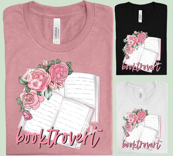 Booktrovert Graphic Tee