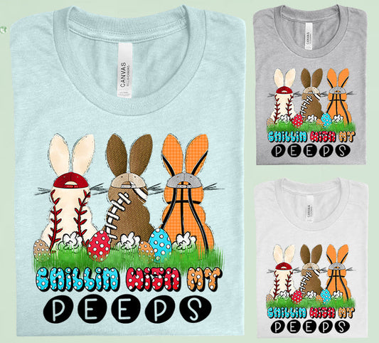 Chillin With My Peeps Graphic Tee Graphic Tee