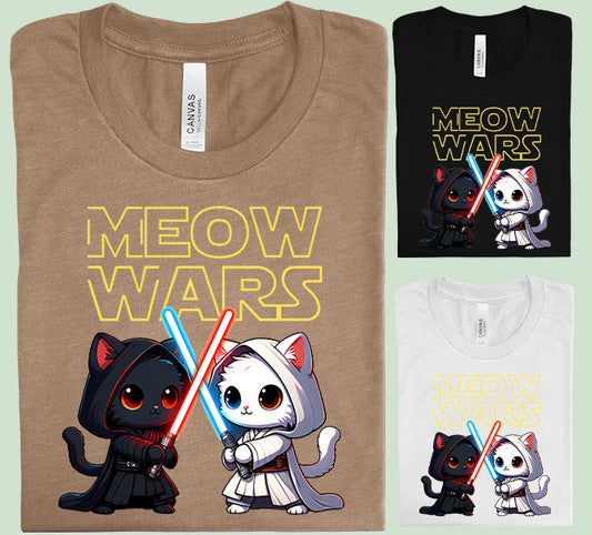 Meow Wars Graphic Tee