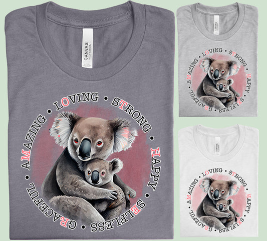 Koala Mother Graphic Tee