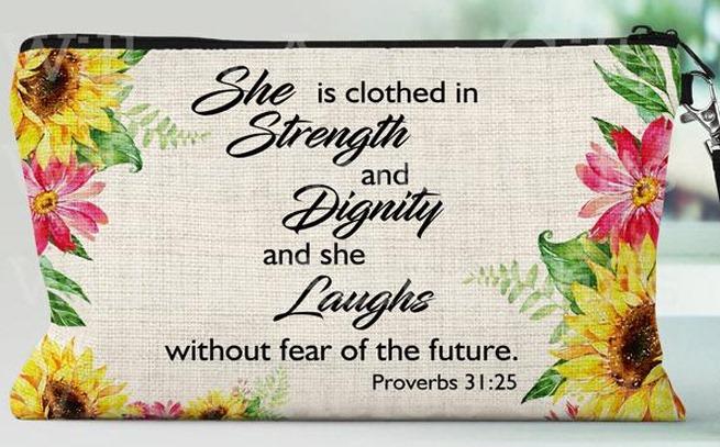 She Is Clothed In Strength And Dignity Graphic Tee Graphic Tee