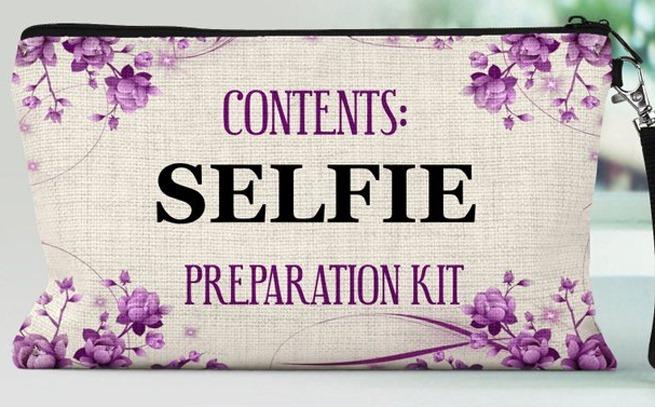Contents Selfie Preparation Kit Wristlet