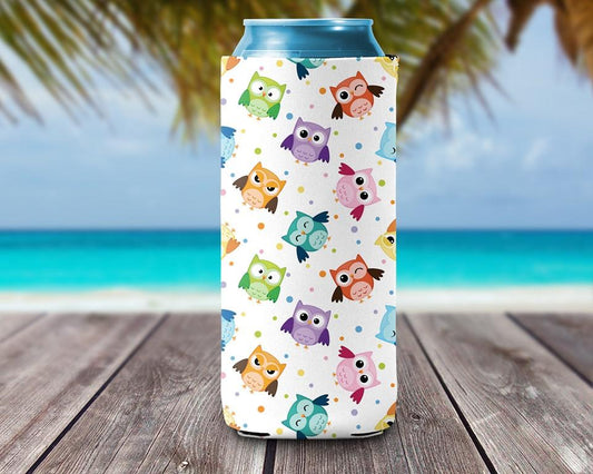 Can Cooler - Owls
