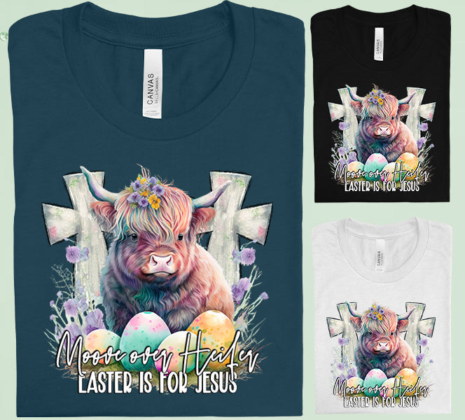 Moove Over Heifer Graphic Tee Graphic Tee
