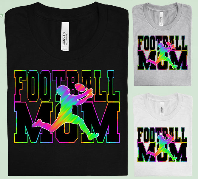 Football Mom Graphic Tee Graphic Tee