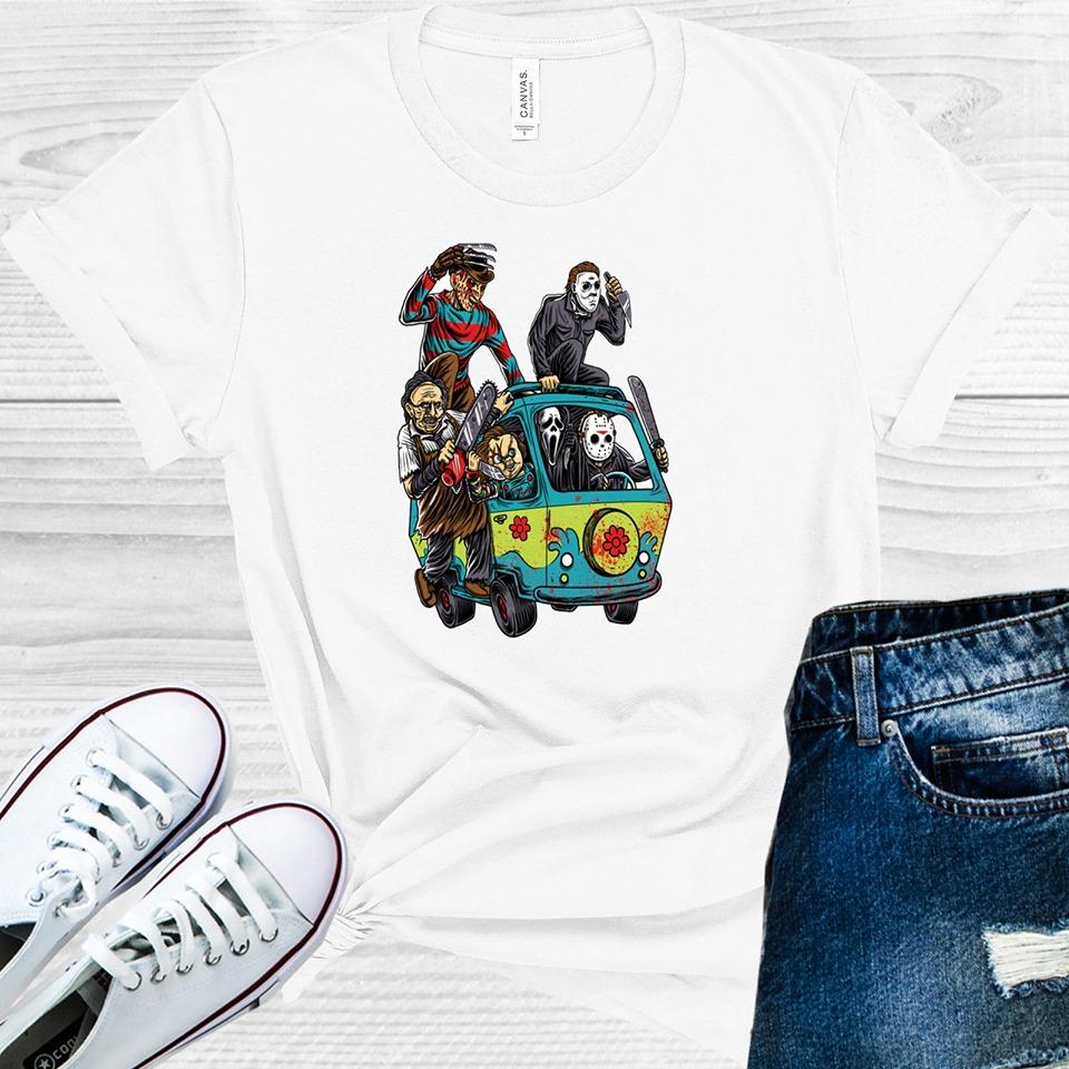 Scooby Doo Horror Van Graphic Tee Graphic Tee