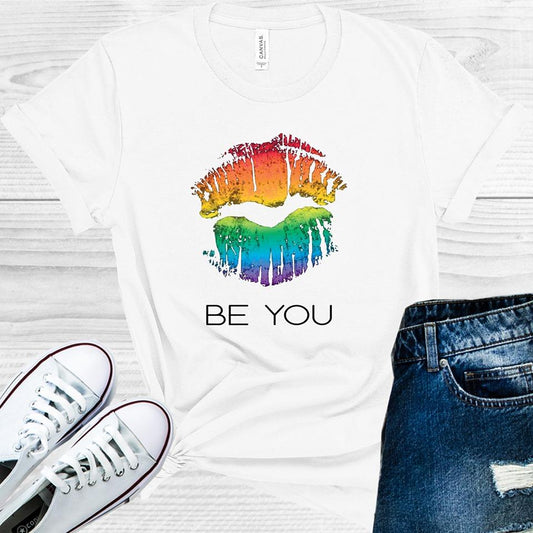 Be You Pride Lips Graphic Tee Graphic Tee