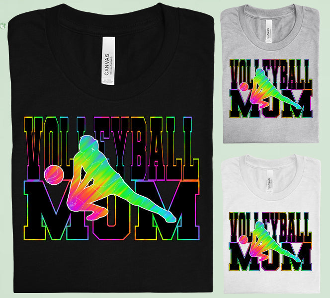 Volleyball Mom Graphic Tee Graphic Tee