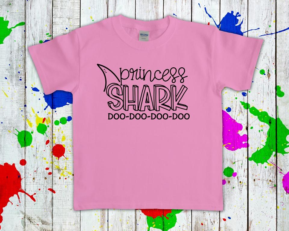 Princess Shark Graphic Tee Graphic Tee