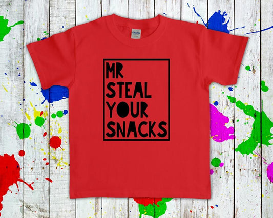Mr Steal Your Snacks Graphic Tee Graphic Tee
