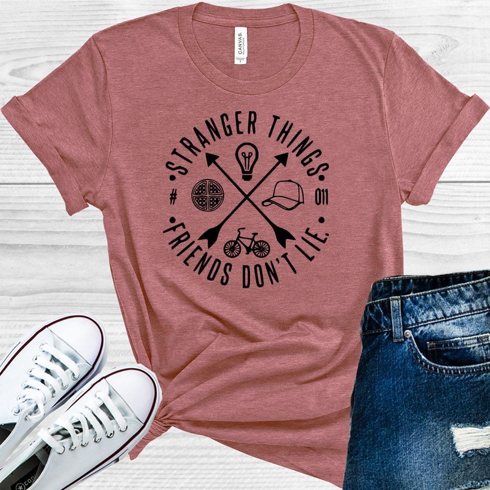 Stranger Things: Friends Dont Lie Graphic Tee Graphic Tee