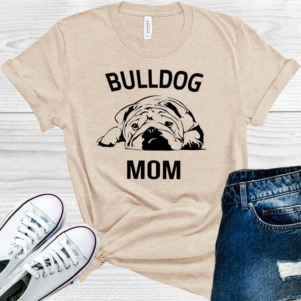 Bulldog Mom Graphic Tee Graphic Tee