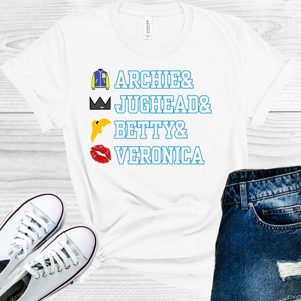 Archie & Jughead Betty Veronica Graphic Tee Graphic Tee