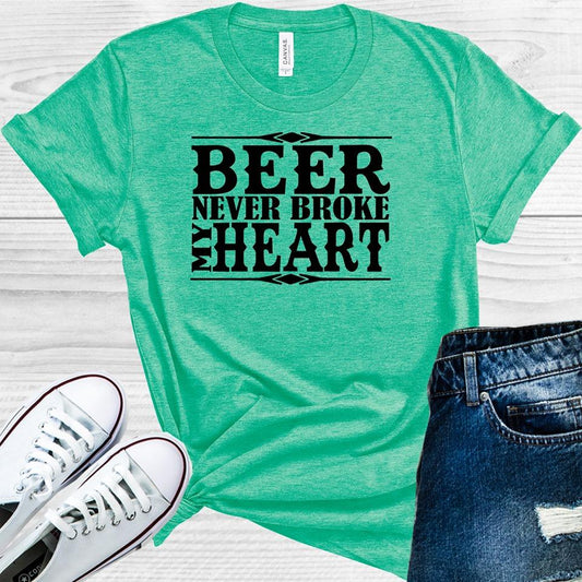 Beer Never Broke My Heart Graphic Tee Graphic Tee