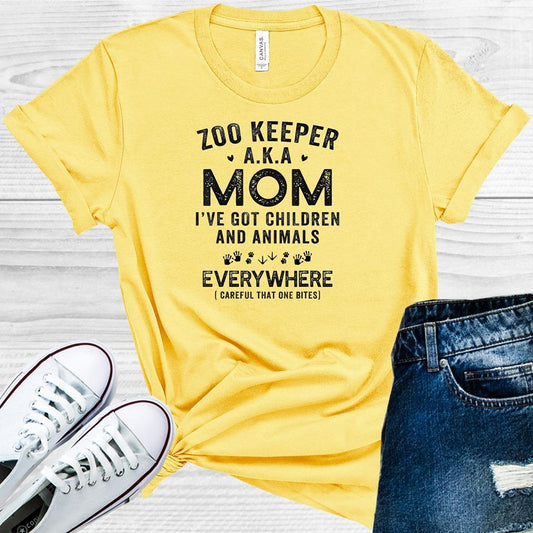 Zoo Keeper A.k.a Mom Graphic Tee Graphic Tee