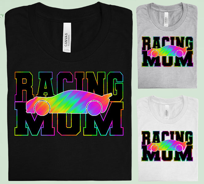 Racing Mom Graphic Tee Graphic Tee