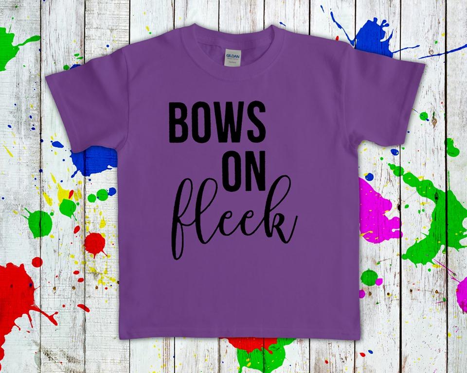 Bows On Fleek Graphic Tee Graphic Tee